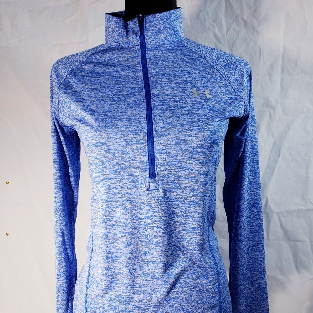 Under Armour Heat Gear Blue Light weight Pullover